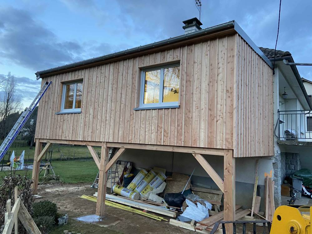 extension surélevé